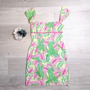 Lilly Pulitzer Summer Fling Dress Butterfly Print